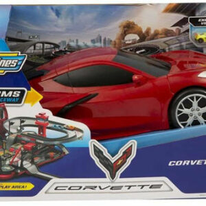 Micro Machine Corvette play set *