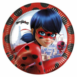 Piatti 20 cm Miraculous Ladybug 8 pezzi *