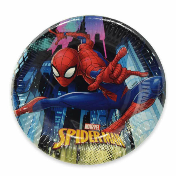 Piatti in carta 20 cm Spiderman Team Up 8 pezzi *