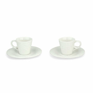 Set 2 Tazze Caffè con Piattino *