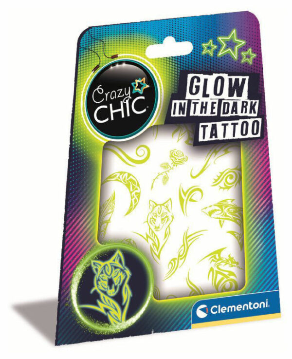 Crazy Chic Glow in The Dark Tattoo *