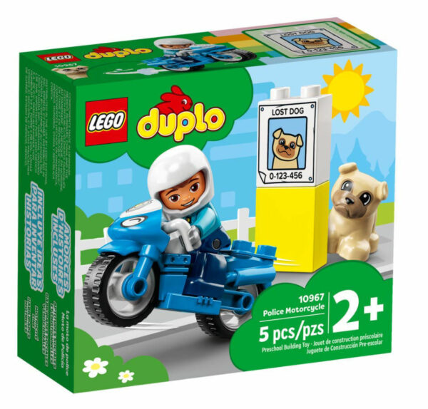 Lego Duplo Motocicletta della Polizia *