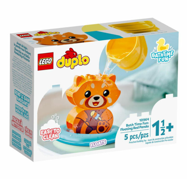 Lego Duplo Panda Rosso Galleggiante *