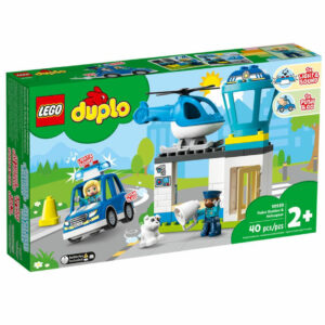 Lego Duplo Stazione di Polizia ed elicottero *