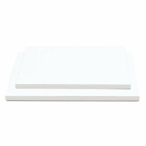 Cake Board Bianco Rettangolare 30×40 cm spessore 1,2 cm