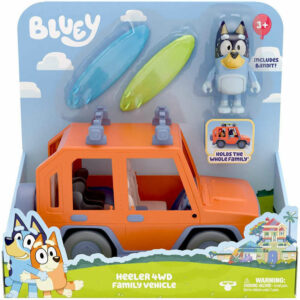 Bluey veicolo Jeep con personaggio *