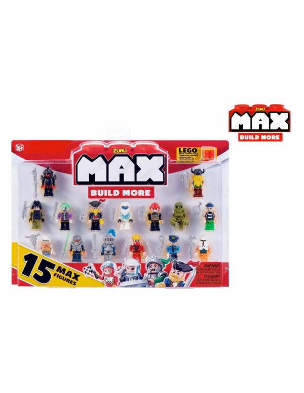 Max Costruzioni Pack 15 personaggi *