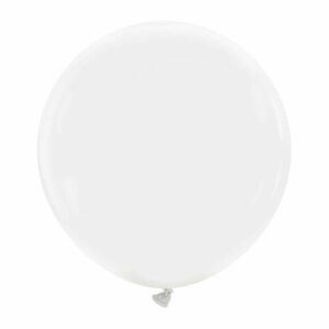 Palloncino in lattice Mongolfiera 24” 61 cm Bianco Neve *