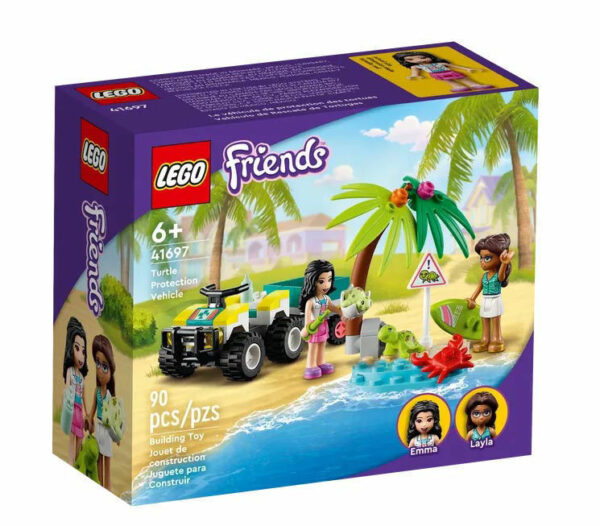 Lego Friends Veicolo di protezione delle tartarughe *