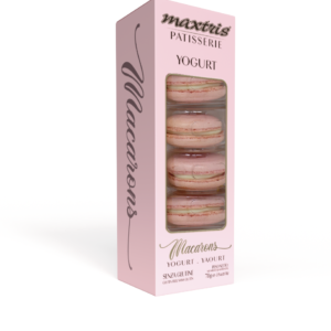 5 Macaron Yogurt Rosa *