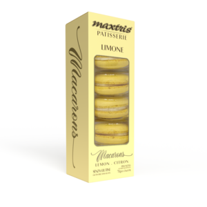 5 Macaron Limone giallo *