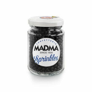 Sprinkles sferici Nero brillante 4 mm 90 grammi *