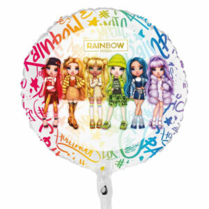 Palloncino mylar 18” 45 cm Rainbow High