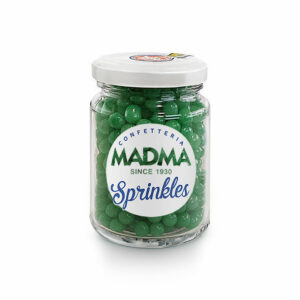 Sprinkles sferici Verde brillante 6 mm 90 grammi *