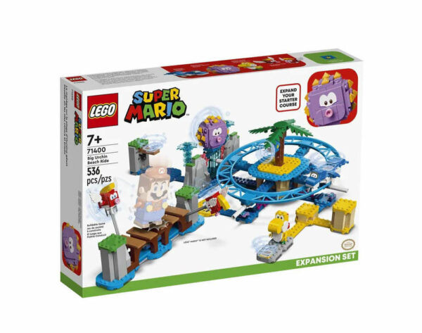 Lego Super Mario Spiaggia del Ricciospino gigante - Pack di Espansione *