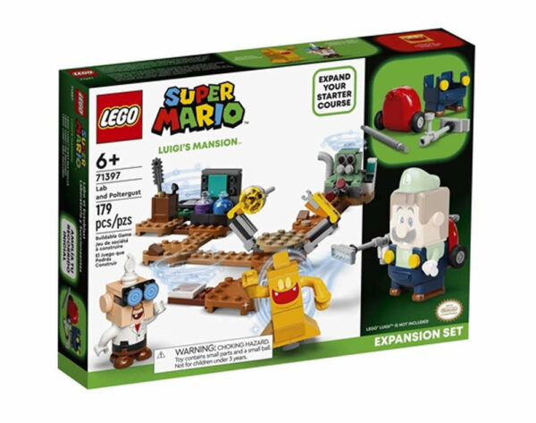 Lego Super Mario Laboratorio e Poltergust di Luigi s Mansion - Pack di Espansione *