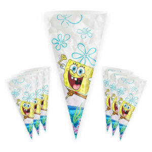 Coni portacaramelle 20×40 Spongebob 100 pezzi *