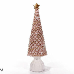 Albero di Natale 35 cm Rosa *