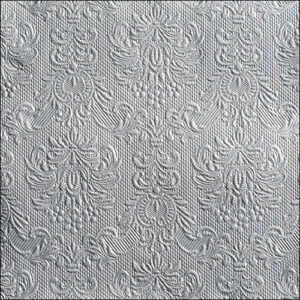 Tovaglioli 33×33 cm Elegance Silver 15 pezzi *