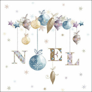 Tovaglioli 33×33 cm Noel 20 pezzi *