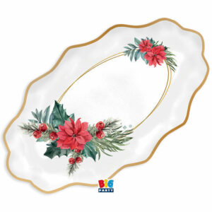 Raviere 36×20 cm Chic Poinsettia 3 pezzi *