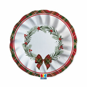 Piatti Fondi 24 cm Tartan Holly 6 pezzi *