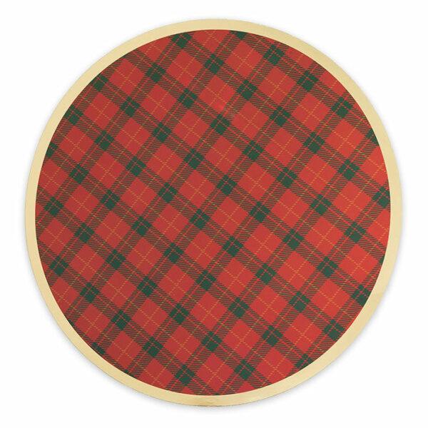 Sottopiatti 32 cm Tartan 5 pezzi *