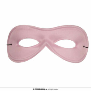 MASCHERA PIERROT ROSA IN SETA EXTRA*