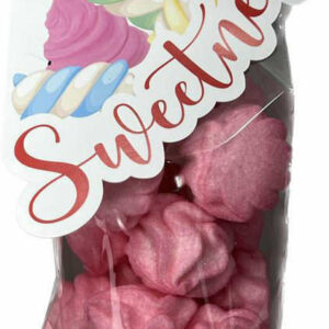 Sacchetto 180 grammi Marshmallow Fiamme Rosa *