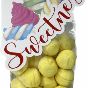 Sacchetto 180 grammi Marshmallow Palline Gialle *