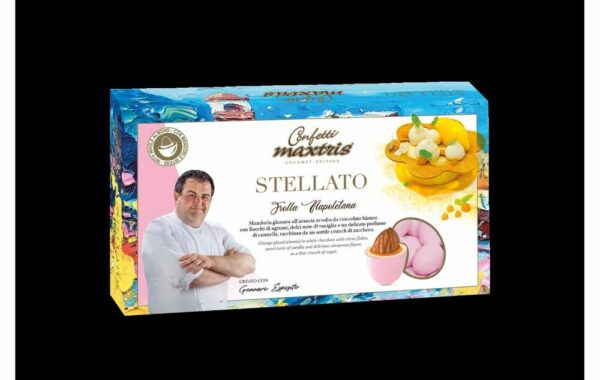 Confetti Maxtris Stellato Rosa Frolla Napoletana 1 kg *