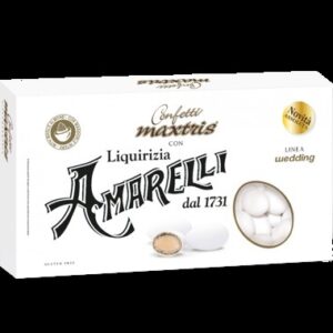 Confetti Maxtris Amarelli al cioccolato bianco 1 kg *