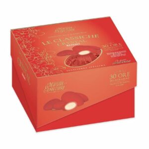 Confetti alla Mandorla CRYSTAL ALMOND Rossi Incartati 500 gr