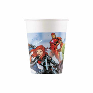 Bicchieri 200 cc Avengers Infinity 8 pezzi *