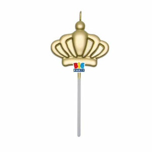 Candelina 12 cm pick Corona Oro