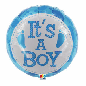 Palloncino mylar 45 cm It’s a Baby Boy Gender Reveal *