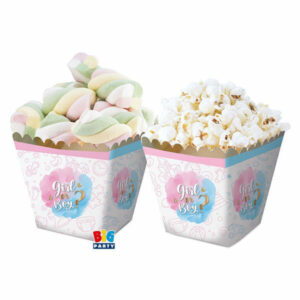 Sweety Box Gender Reveal 6,5x8x6,5 cm 6 pezzi *