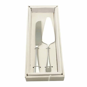 Set Coltello e Paletta Dolci Argento