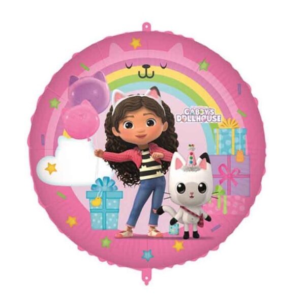 Palloncino mylar 18'' Gabby's Dollhouse *