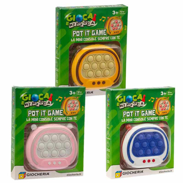 1 POP IT GAME Consolle Luminosa Colori assortiti