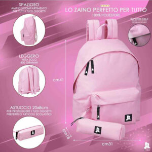 Julian Ross Zaino con astuccio Scuola Rosa