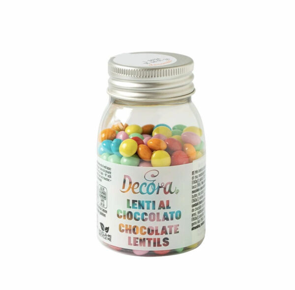 Mini Lenti al cioccolato Arcobaleno 80 grammi