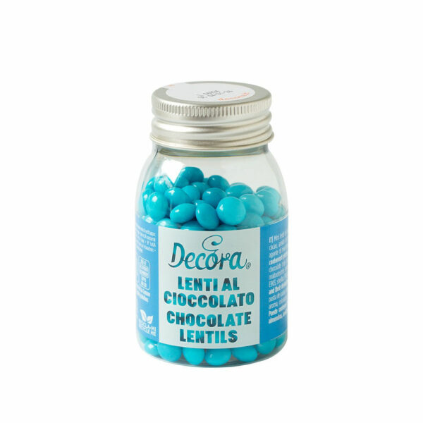 Mini Lenti al cioccolato Blu 80 grammi