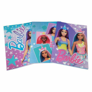 1 Barbie Maxi Quaderno rigo B Fantasie assortite