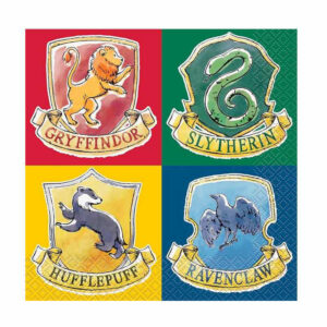 Tovaglioli 33×33 cm Harry Potter conf da 16 pz