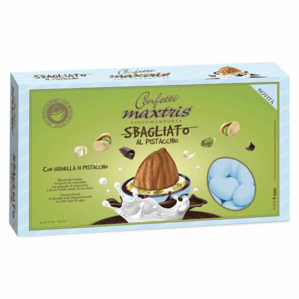 Confetti Maxtris Sbagliato Pistacchio Azzurri 1 Kg