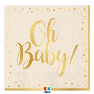 Tovaglioli 33×33 cm Oh Baby 16 pz