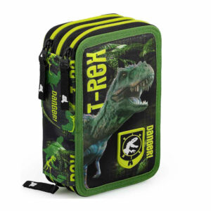 Julian Ross Astuccio 3 Zip Dinosauro T-Rex