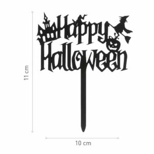 Cake Topper Happy Halloween