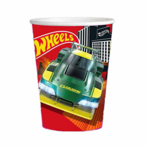 Bicchieri 250 cc Hot Wheels 8 pz